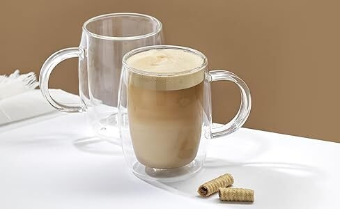13.5 oz Double Wall Glass Insulated - Image 2