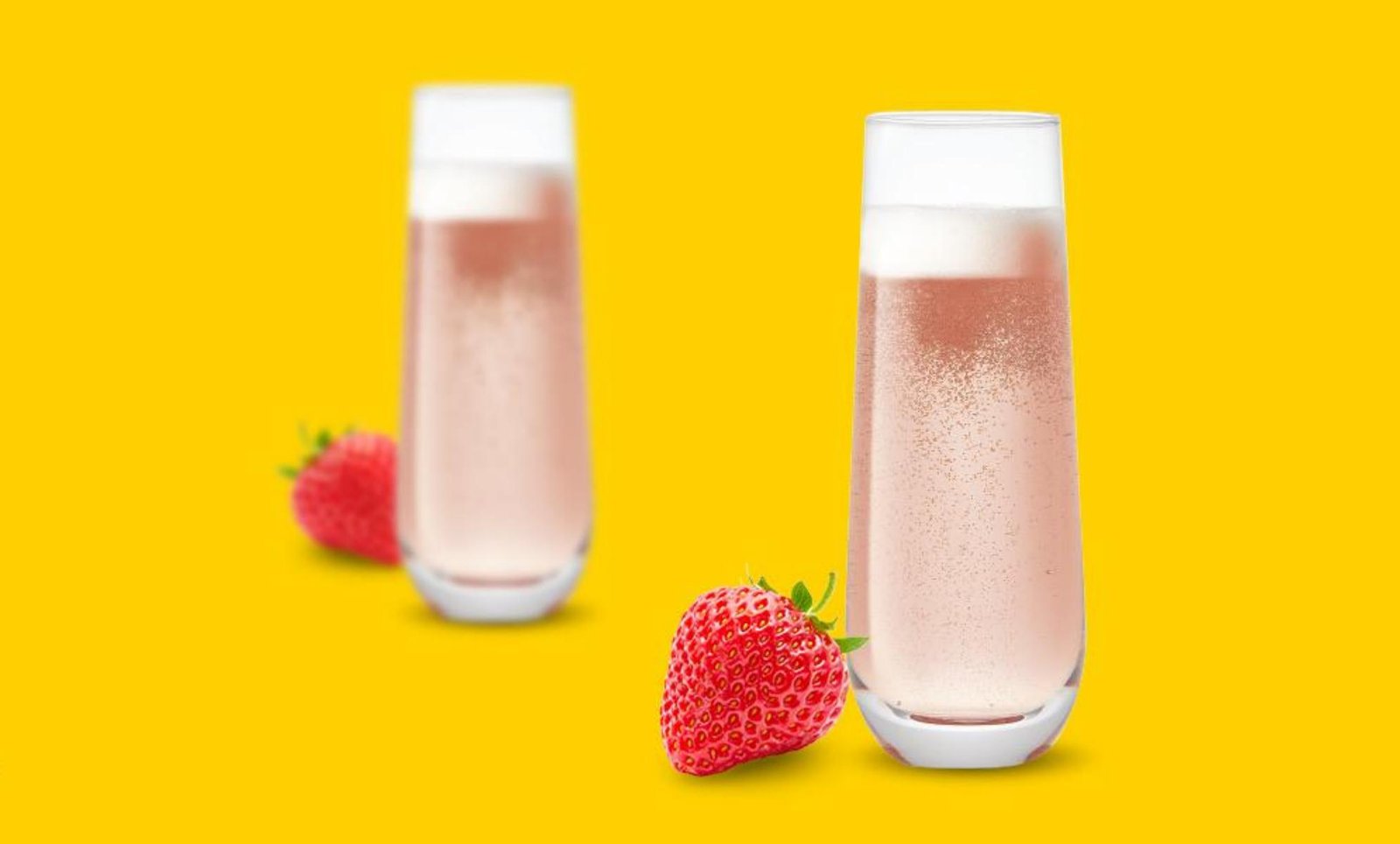 9.5oz Stemless Champagne Flute Glass - Image 3