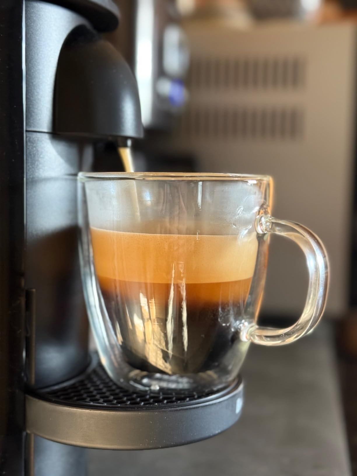 5.4oz Double Wall Insulated Glasses Espresso Mug - Image 3