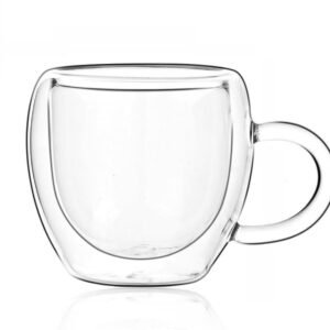 2.5 oz Espresso Cup with Handle, Small Expresso Shot Glass