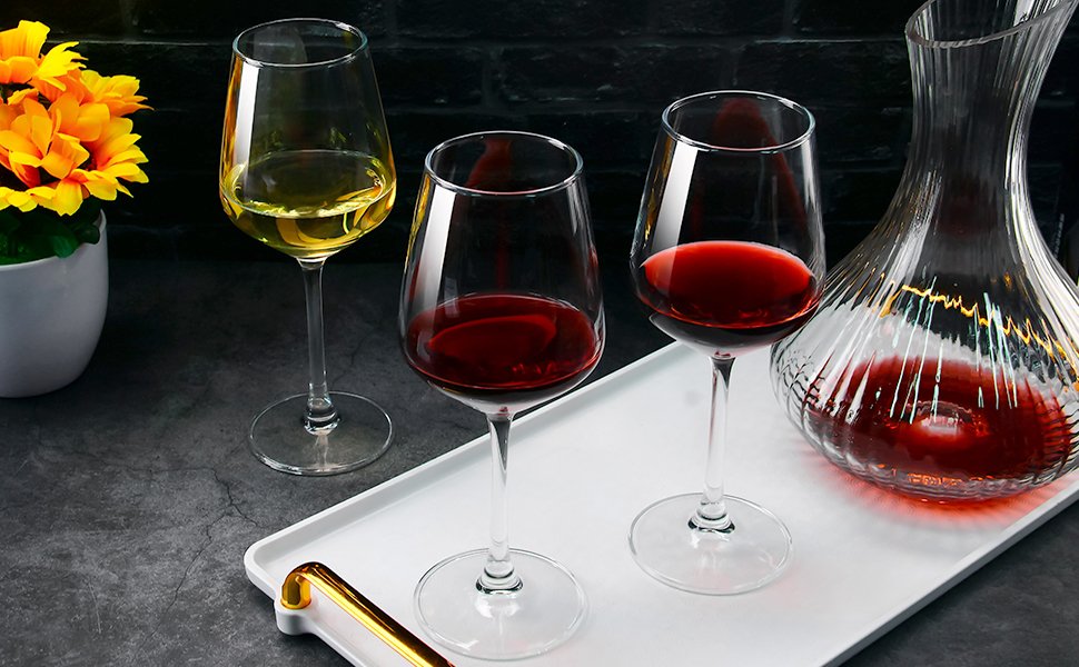 12oz Clear Long Stem Red/White Wine Glass - Image 2