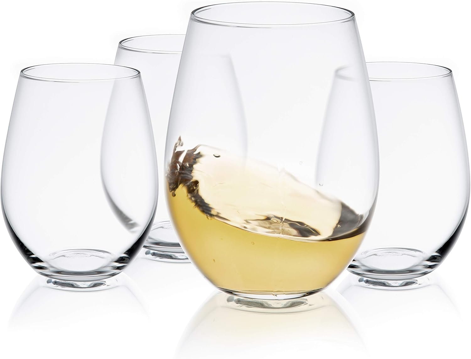 19oz Stemless Wine Glass for Red & White Wine - Image 4