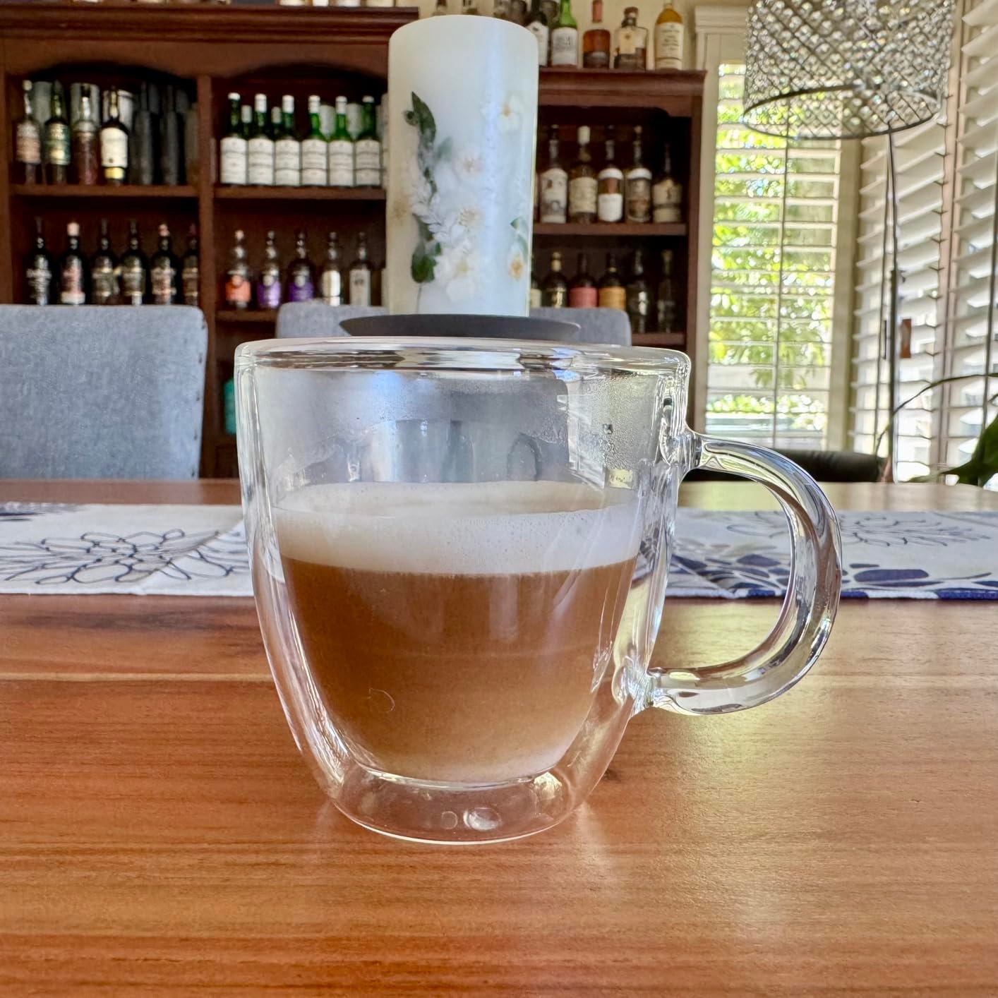 5.4oz Double Wall Insulated Glasses Espresso Mug - Image 4