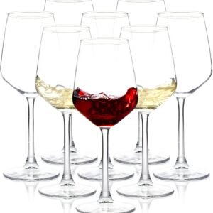 12oz Clear Long Stem Red/White Wine Glass