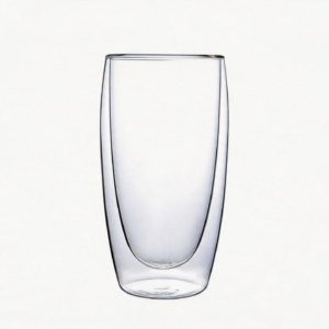 13.5oz Insulated Double Wall Thermo Glass Coffee Cup