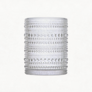 10oz Jupiter Beaded Glass, Old Fashioned