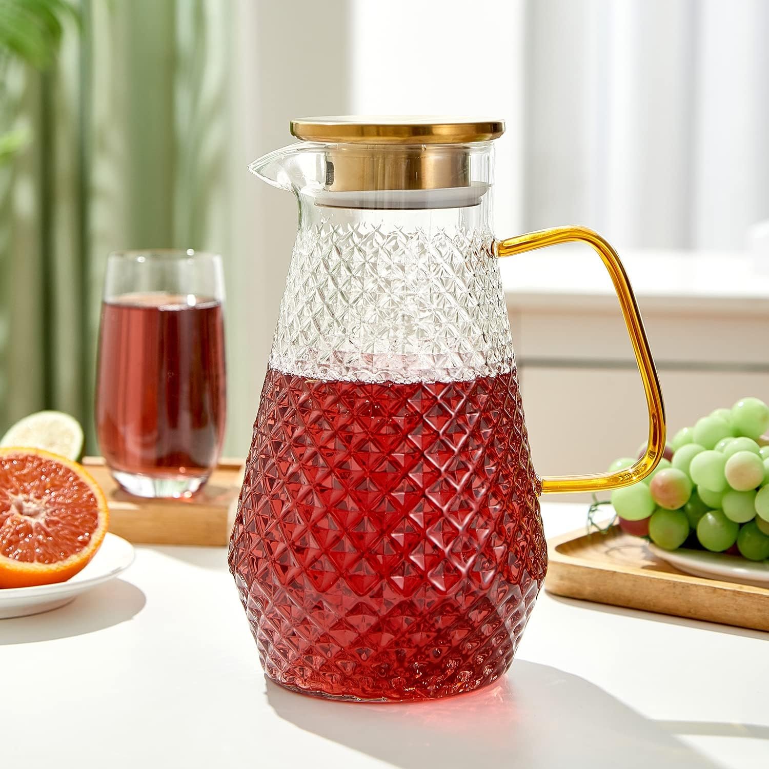 Glass Pitcher, 50oz/1.5L - Image 2