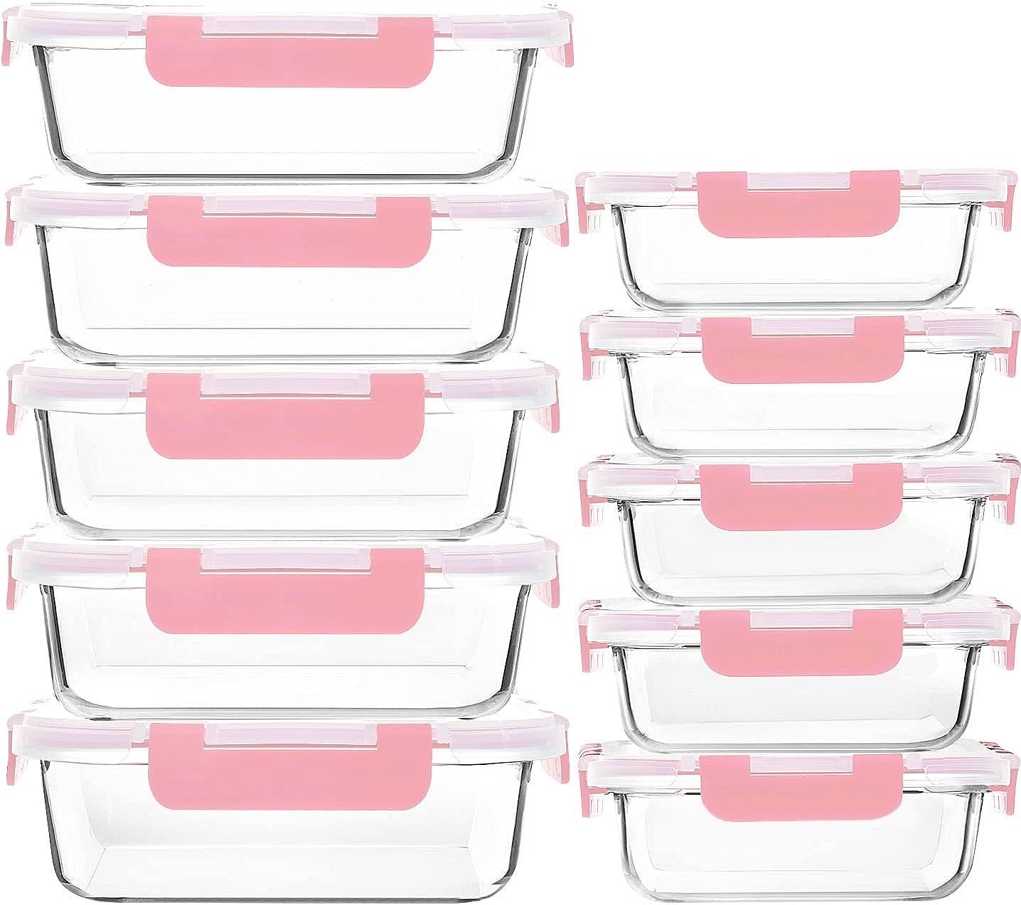 Micro Food Storage Containers with Snap Locking Lids - Image 5