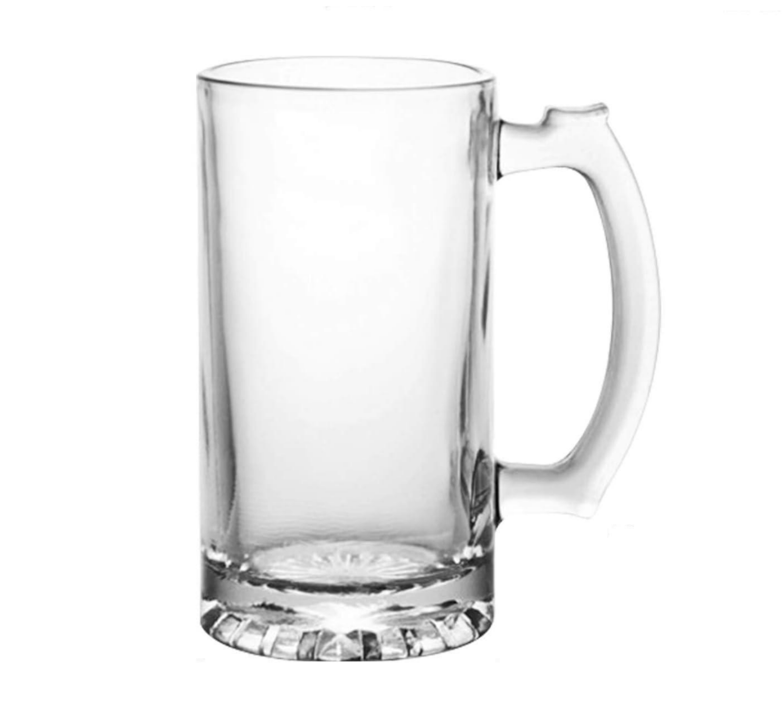 500ml Beer Drinking Glass with Traditional Stein For Bar, Alcohol or Beverages