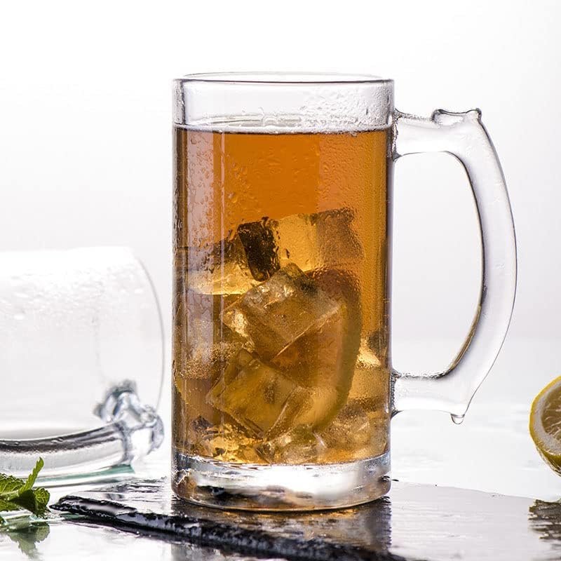 500ml Beer Drinking Glass with Traditional Stein For Bar, Alcohol or Beverages - Image 3