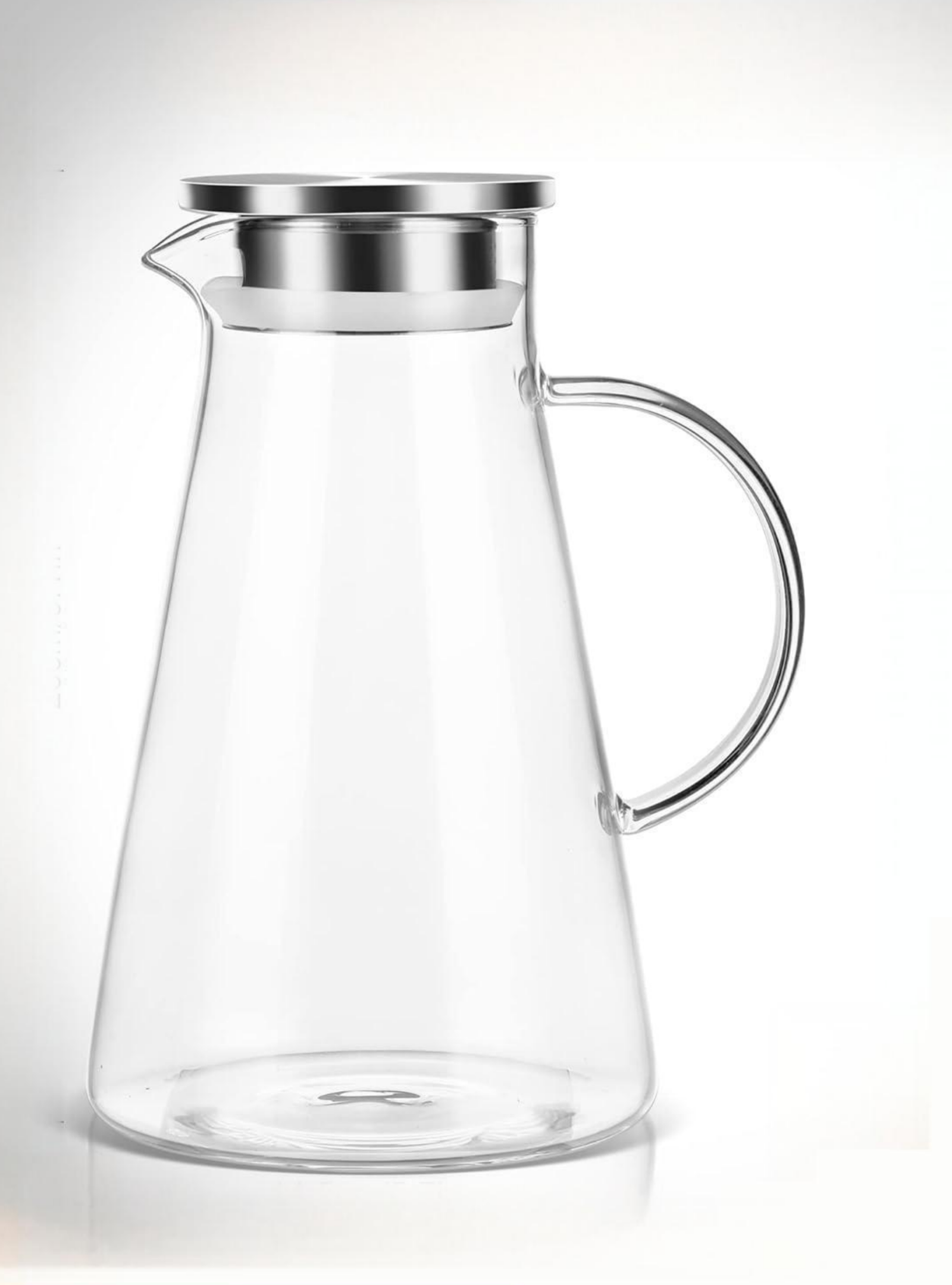 2.0 Liter 68oz Glass Pitcher with Lid