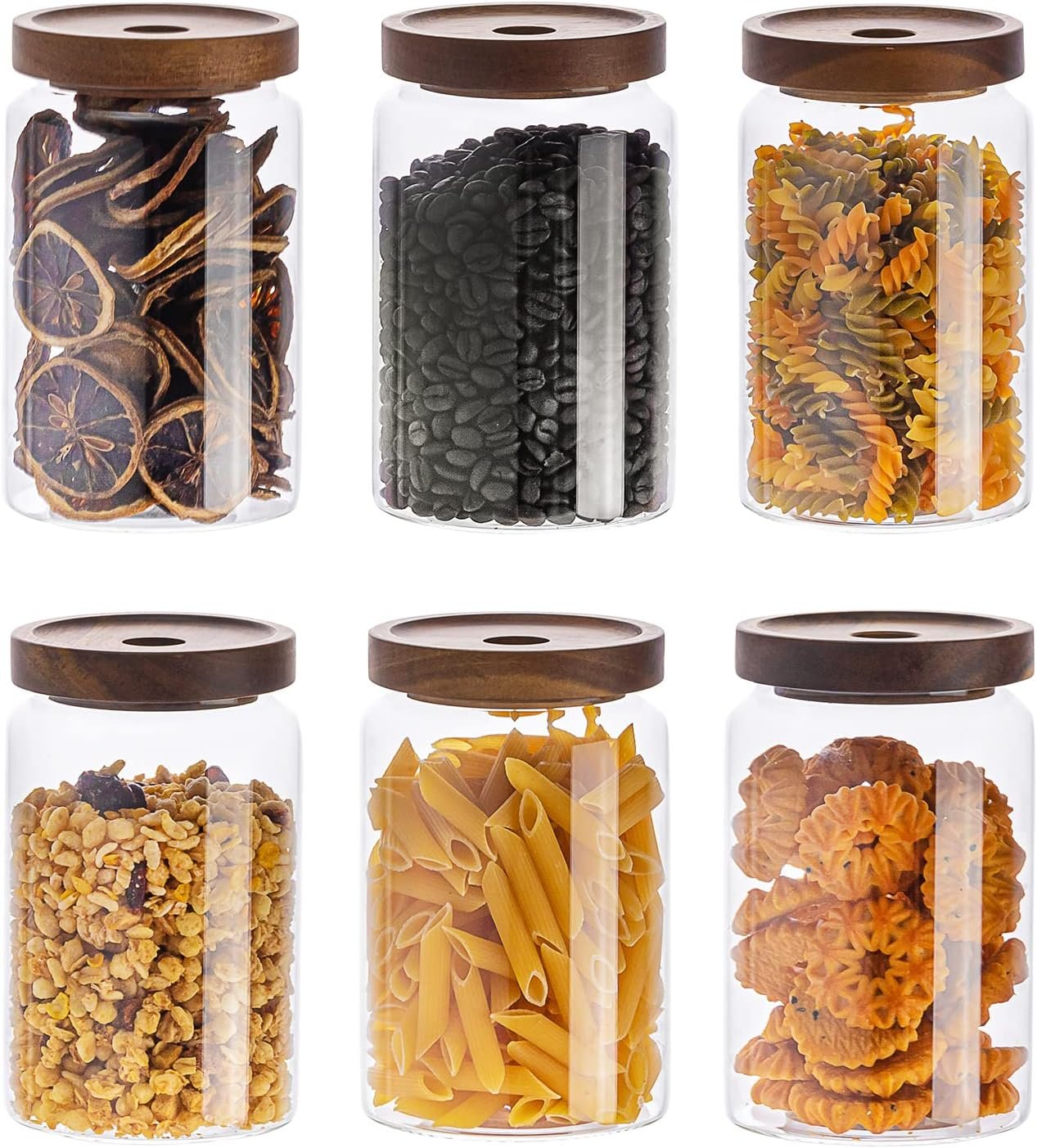 28 Ounce Airtight Food Storage Containers with Bamboo lids - Image 4