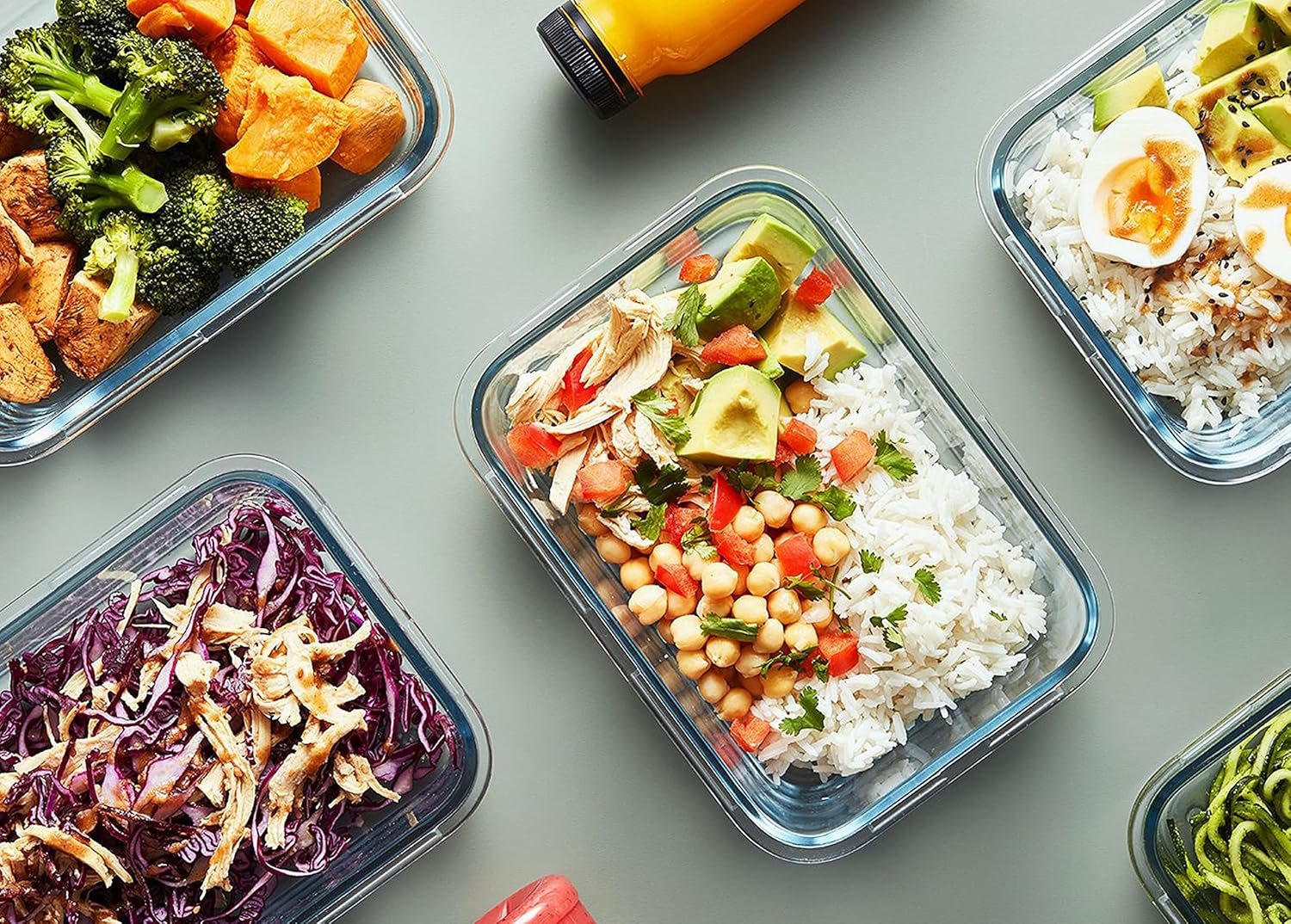 Micro Food Storage Containers with Snap Locking Lids - Image 3