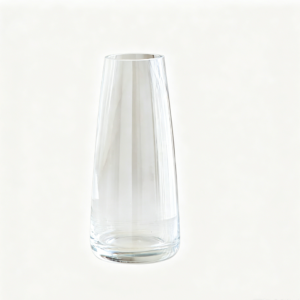 8.7“ Tall Modern Glass Vase