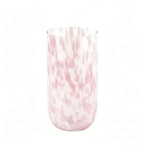 15 oz Pink Tortoise Shell Highball Glass