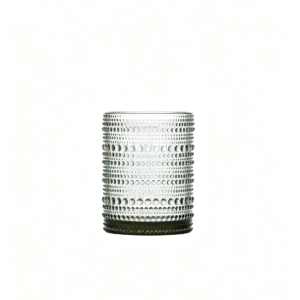 10oz Smoke Jupiter Beaded Glass, Old Fashioned