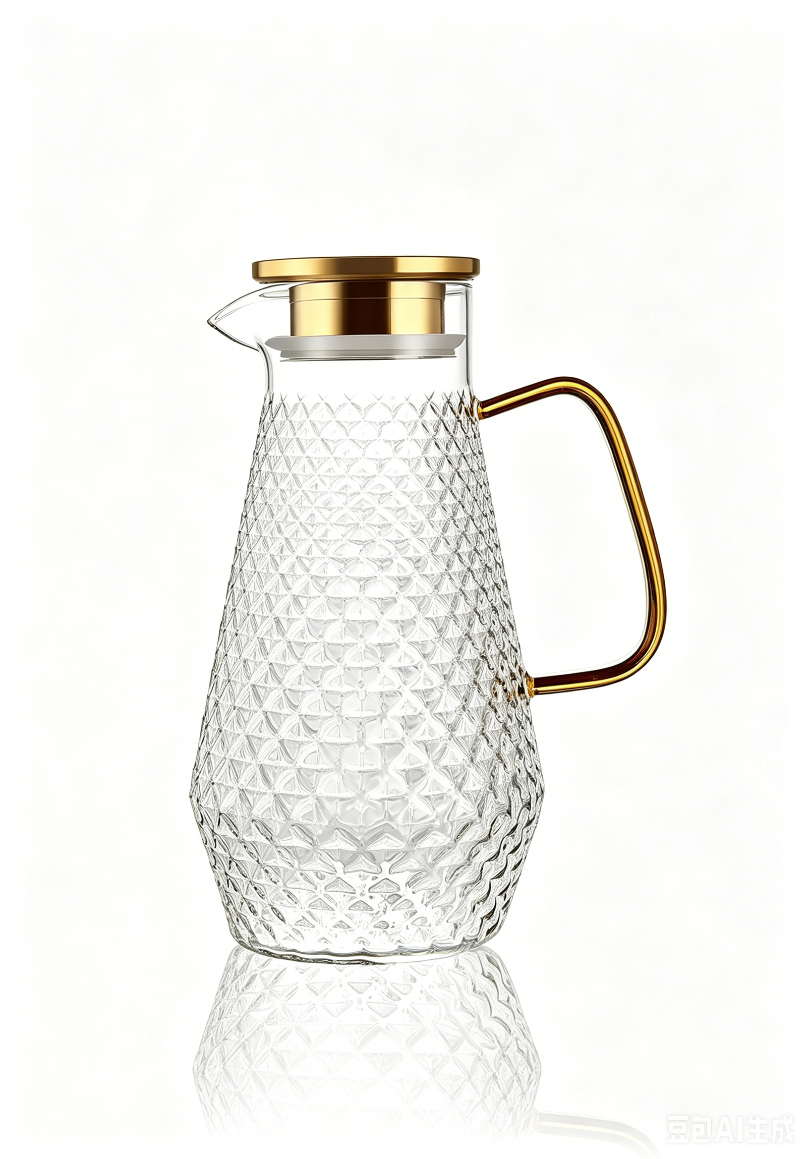 Glass Pitcher, 50oz/1.5L