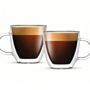 5.4oz Double Wall Insulated Glasses Espresso Mug