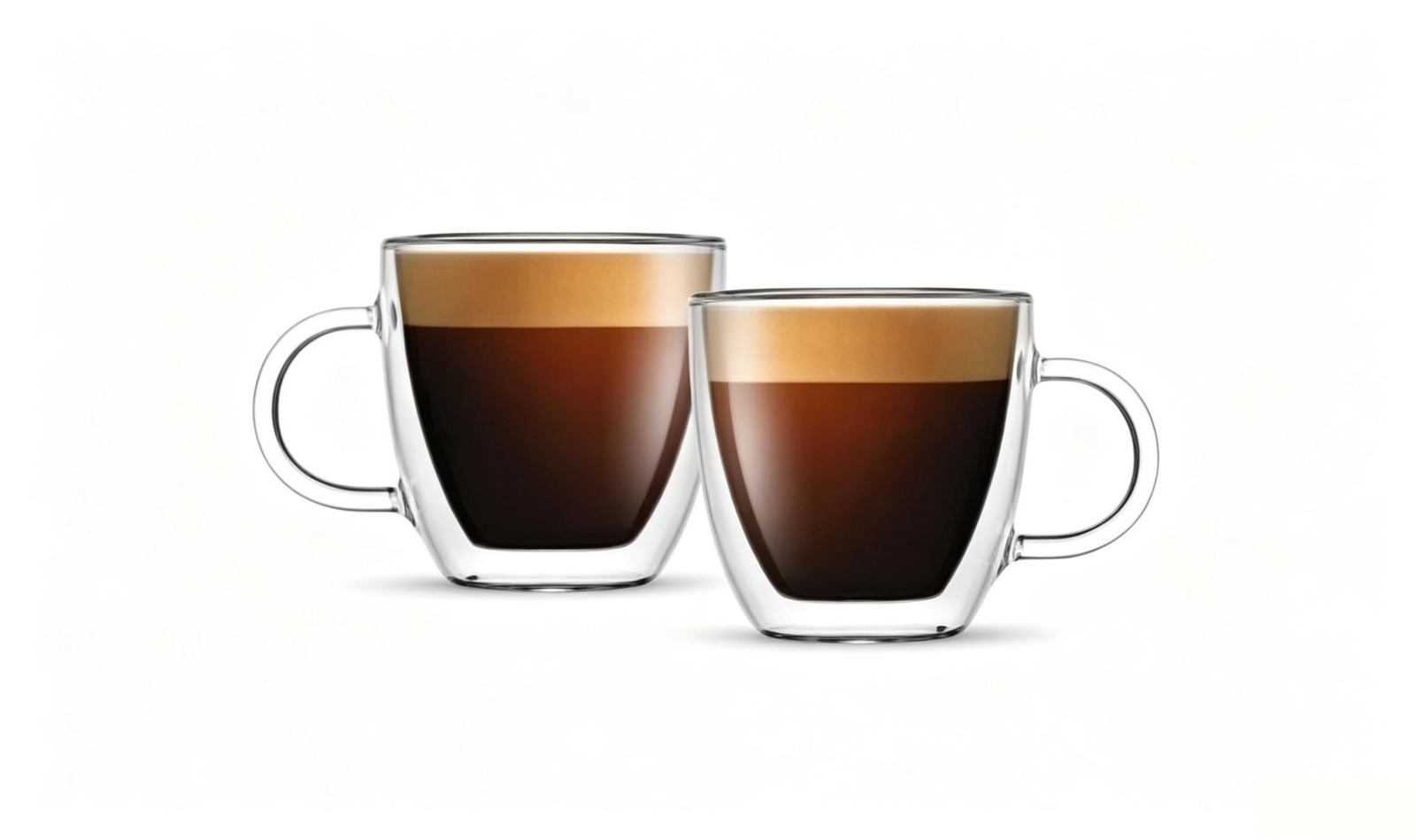 5.4oz Double Wall Insulated Glasses Espresso Mug