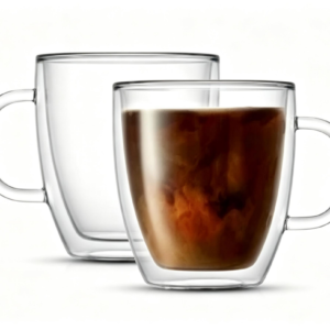 13.5oz Double Wall Insulated Glasses - Coffee Mug
